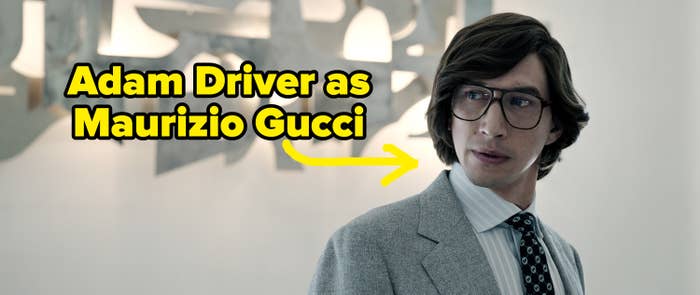 Adam Driver as Maurizio Gucci