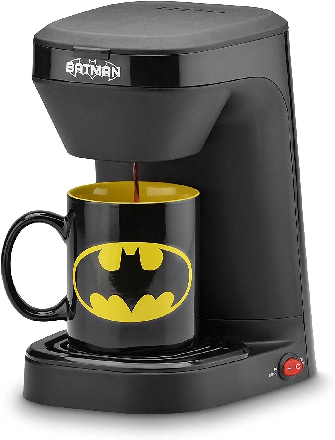 Cafetera eléctrica Batman
