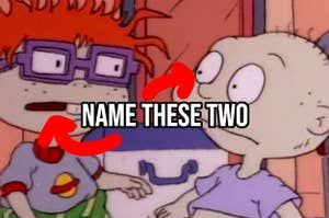 A pair of babies from "Rugrats"