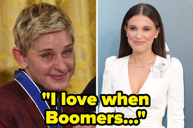 ellen and millie bobby brown