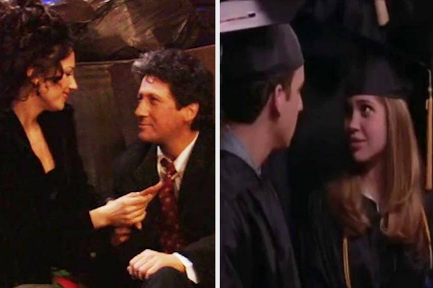 Fran and Maxwell on "The Nanny, Cory and Topanga on "Boy Meets World"
