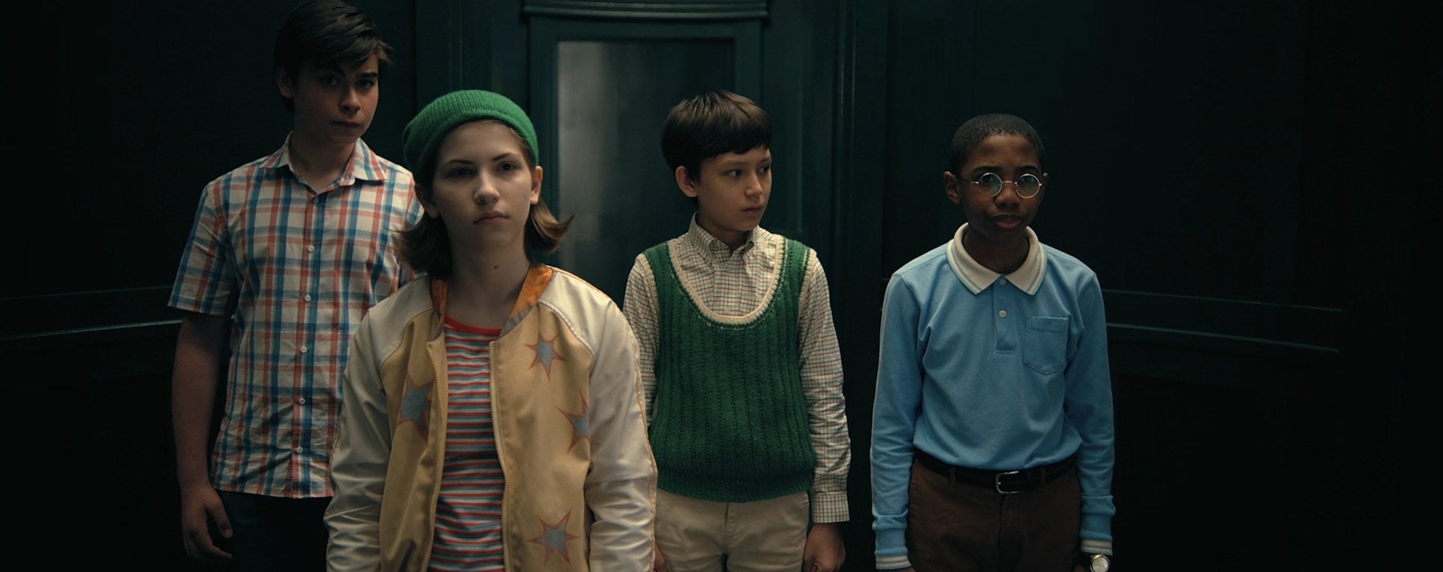 The four lead characters of the show