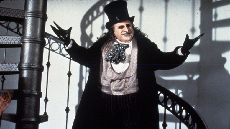 Danny DeVito as Penguin in his weird costume