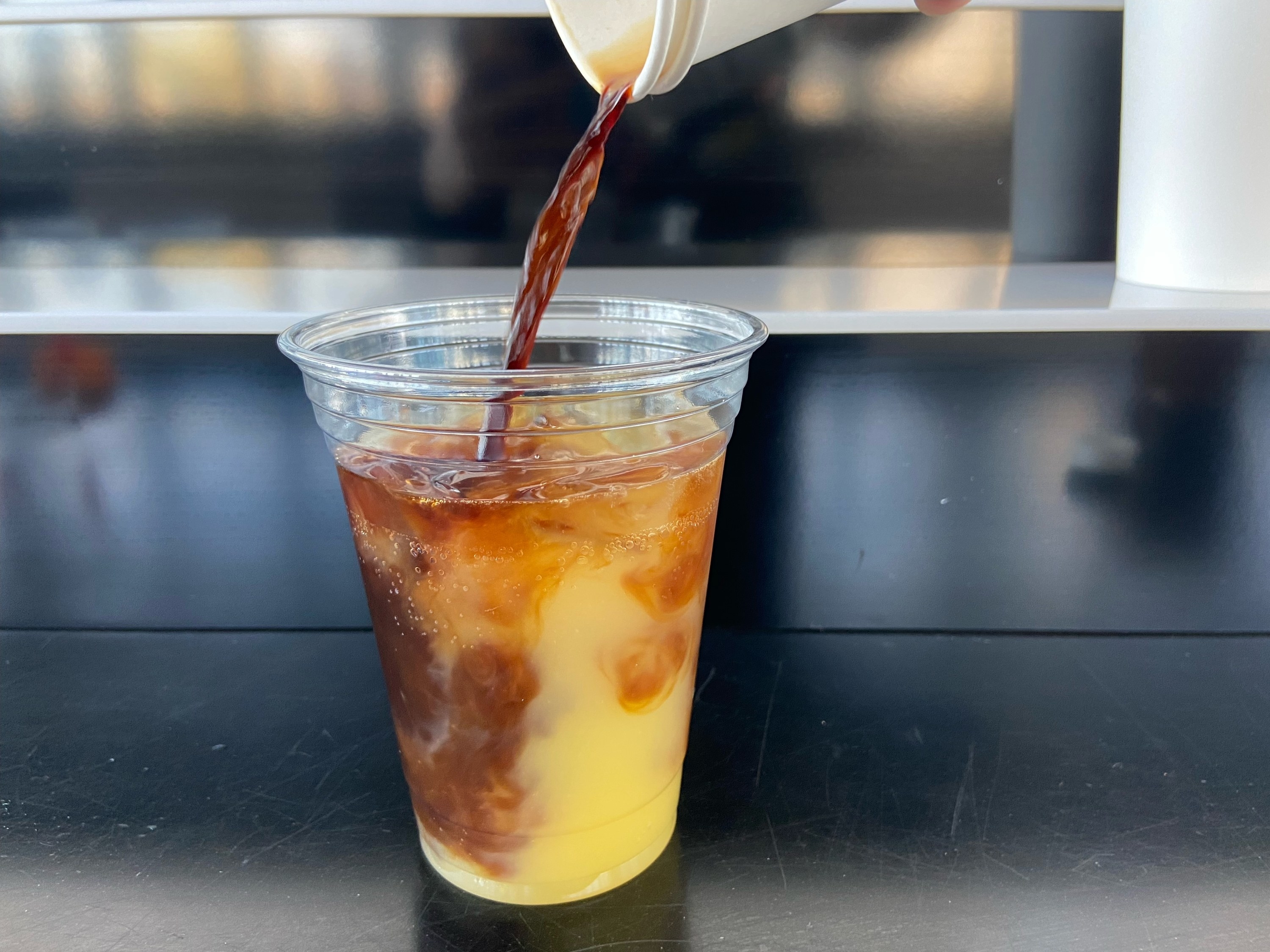 Iced Orange Coffee