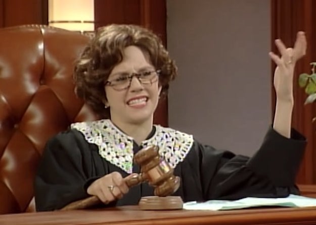 Judge Trudy on The Amanda Show