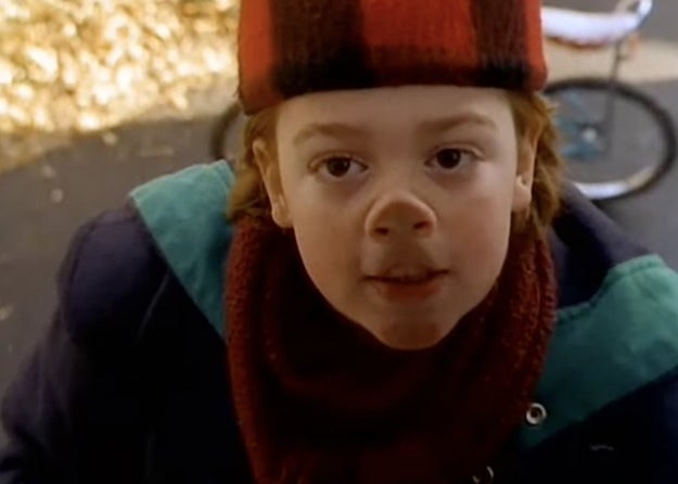 Little Pete pressing his nose against a window on The Adventures of Pete and Pete