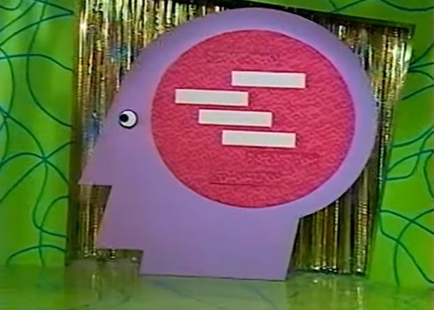 The head board on Figure It Out