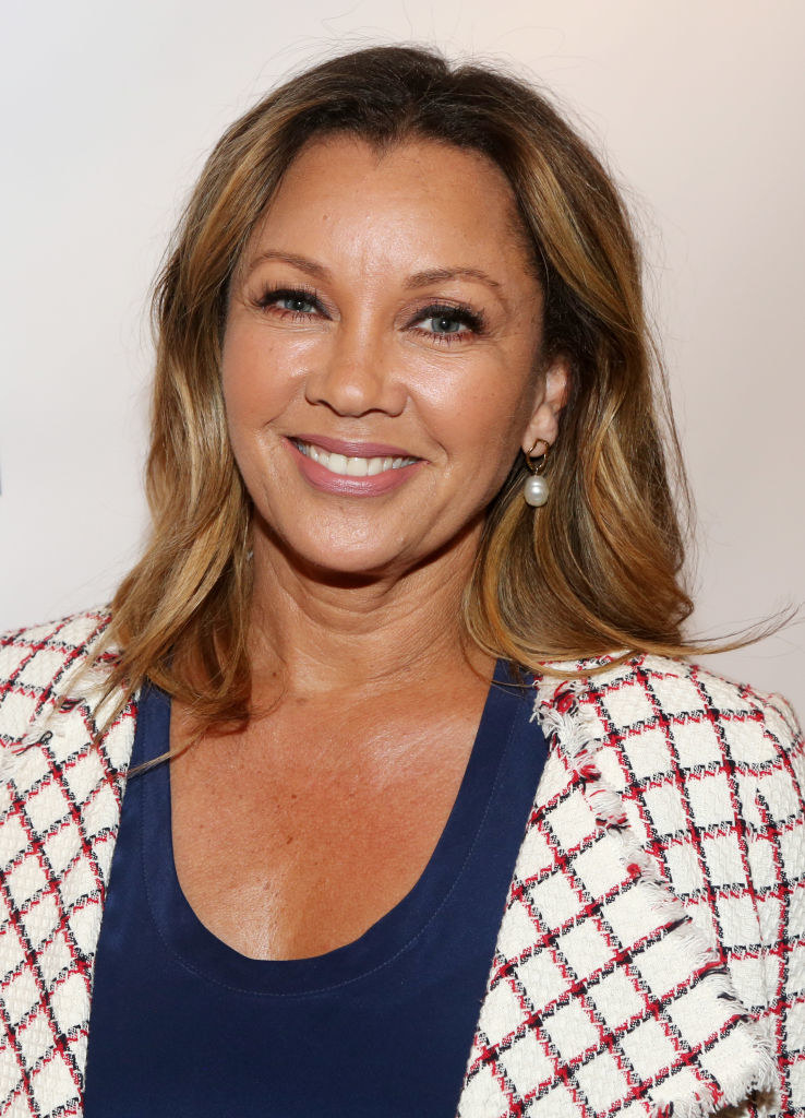 A close up of Vanessa Williams smiling