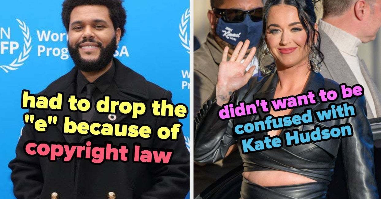 14 Celebrities Who Were Forced To Go By New Stage Names