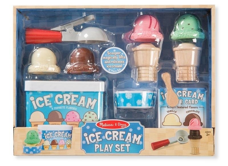 Ice cream play set