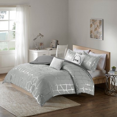 Target white best sale comforter king