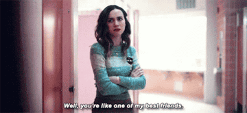 Lexi from &quot;Euphoria&quot; saying, &quot;Well, you&#x27;re like one of my best friends&quot;