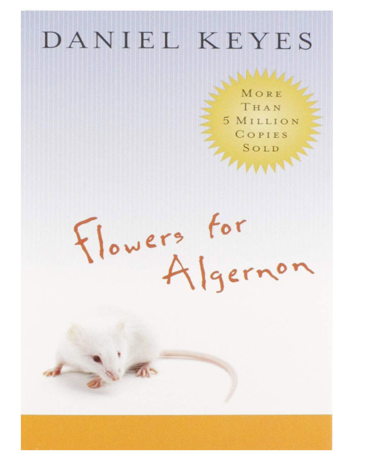 The book cover of &quot;Flowers for Algernon&quot; by Daniel Keyes