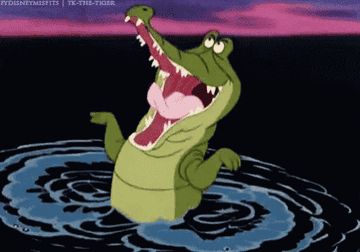 Peter Pan alligator dancing