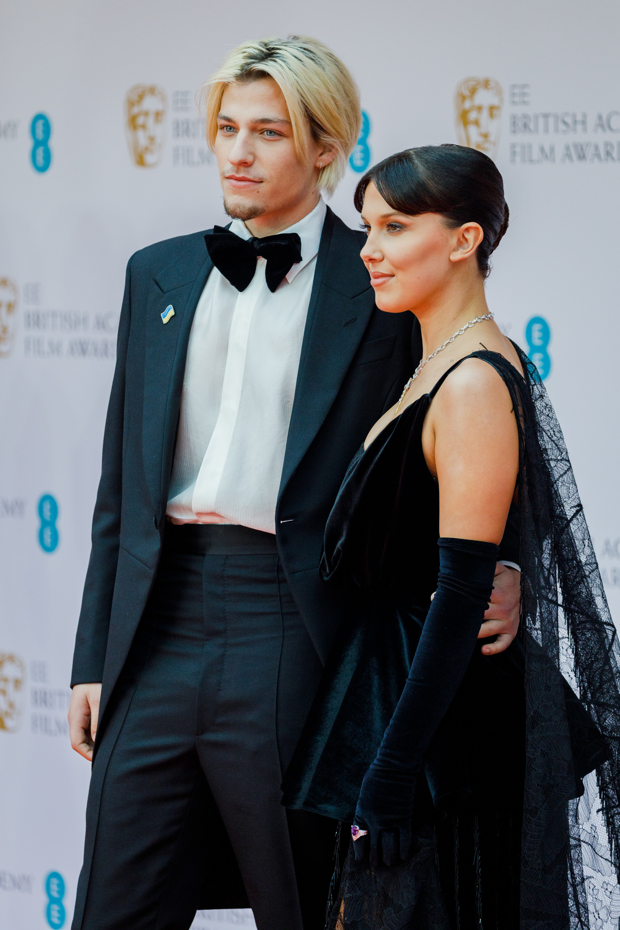 Millie Bobby Brown and Jake Bongiovi make red carpet debut as a couple at  BAFTAs – myTalk 107.1