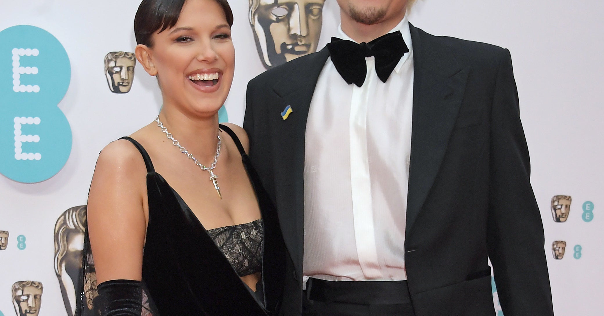 Millie Bobby Brown, Jake Bongiovi Hit the BAFTAs Red Carpet: Pics