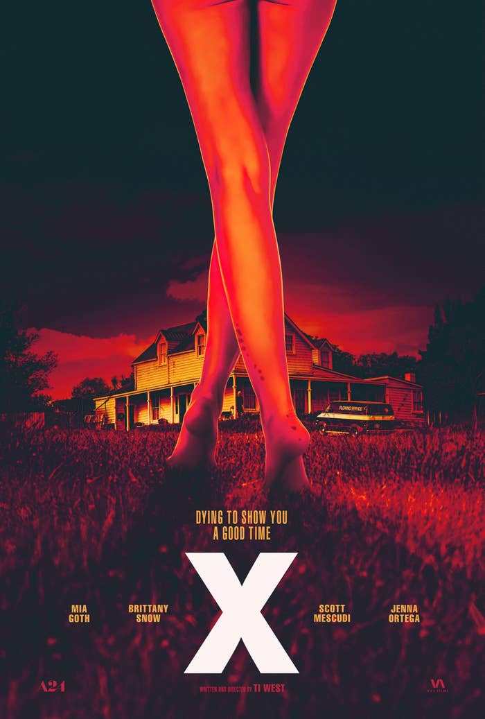 x horror movie review