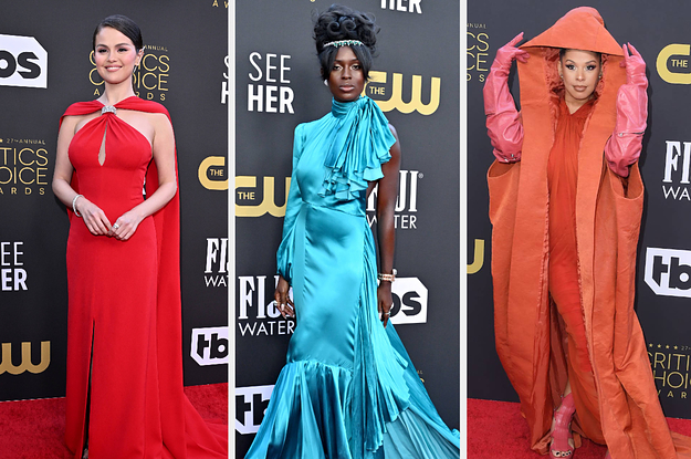 All The Celebrity Red Carpet Looks From The 2022 Critics Choice Awards