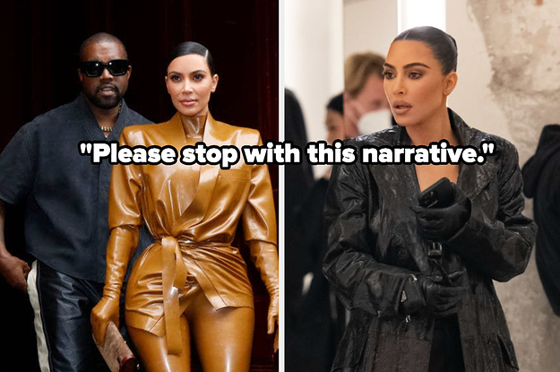 Kim Kardashian Asked Kanye West To "Please Stop With This Narrative" That He Isn't Allowed To See Their Children