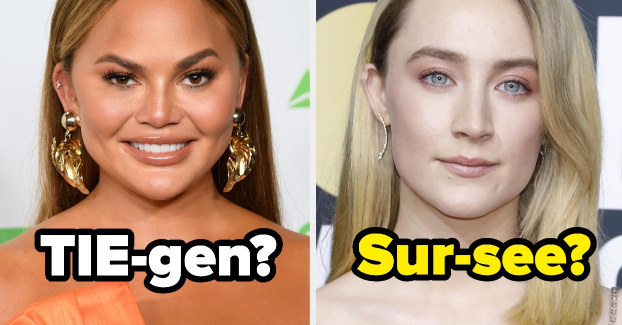 How To Pronounce Zendaya, Saoirse, Rihanna, Pugh