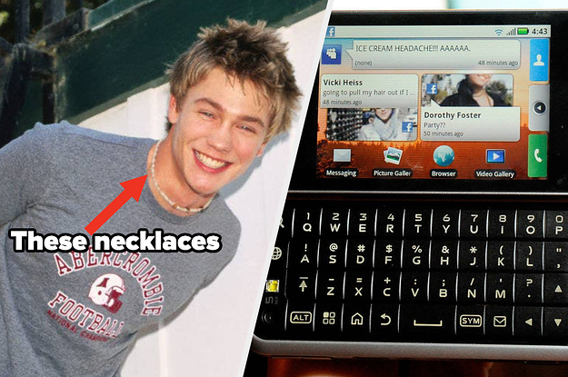 Chad Michael Murray in Puka necklace and flip phone