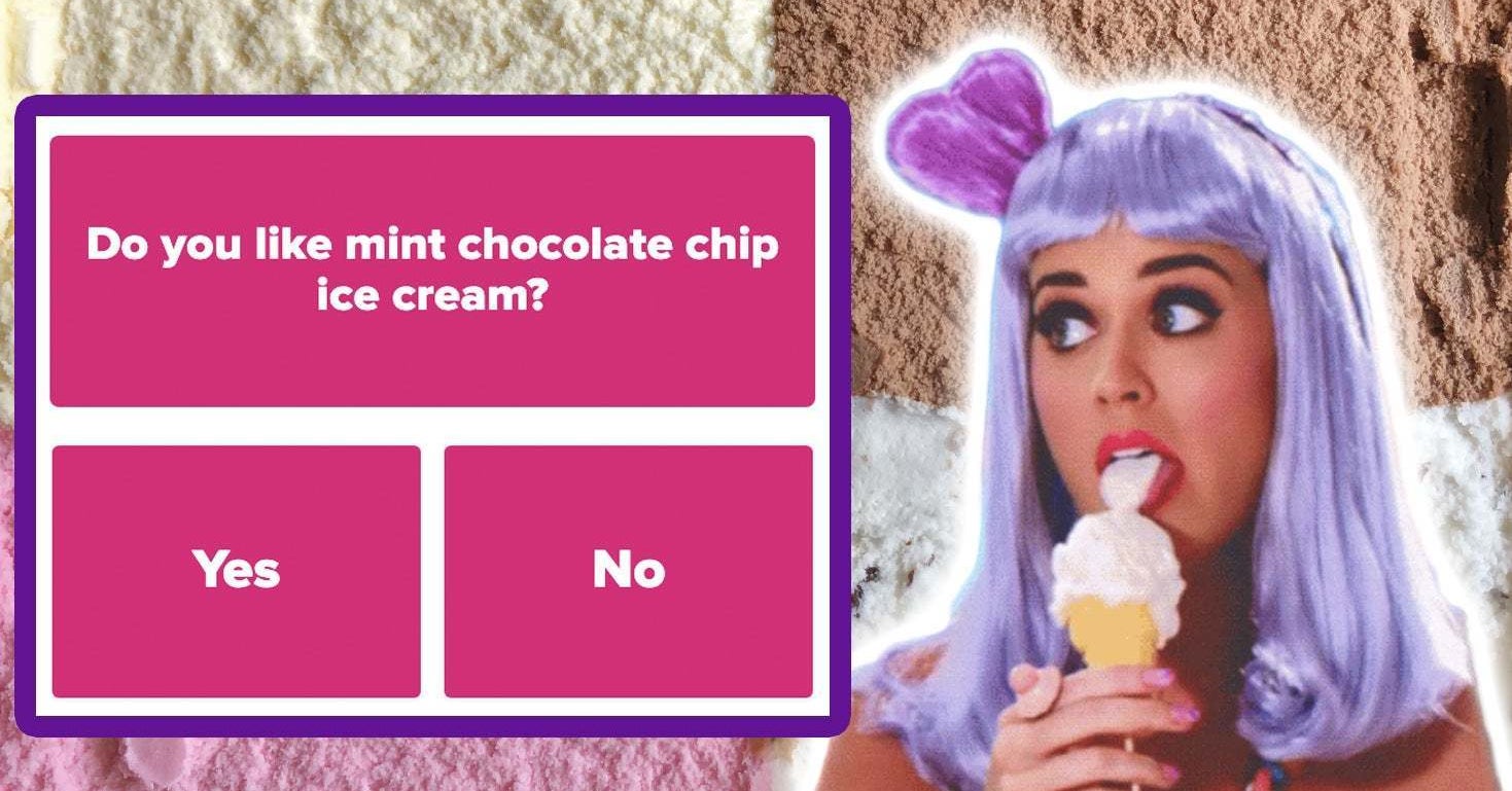 Ice Cream Flavor Preference Age And Birth Month Quiz