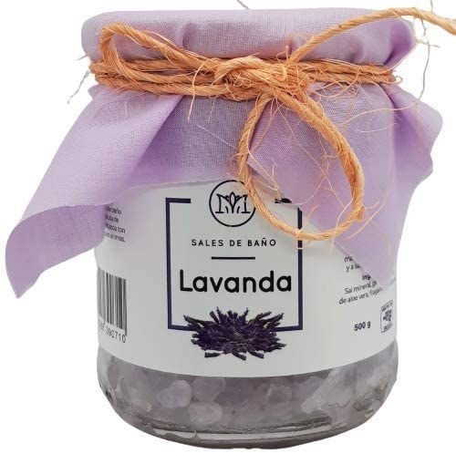 Sales de lavanda para baño