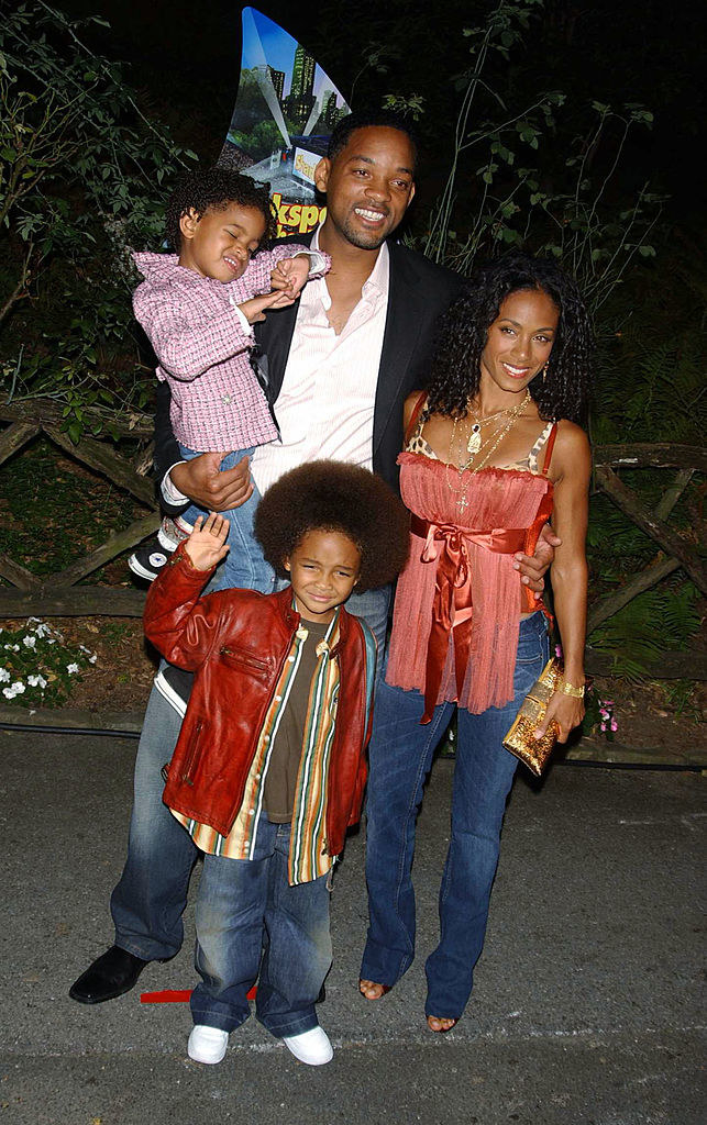the fam in 2004 at shark tale premiere