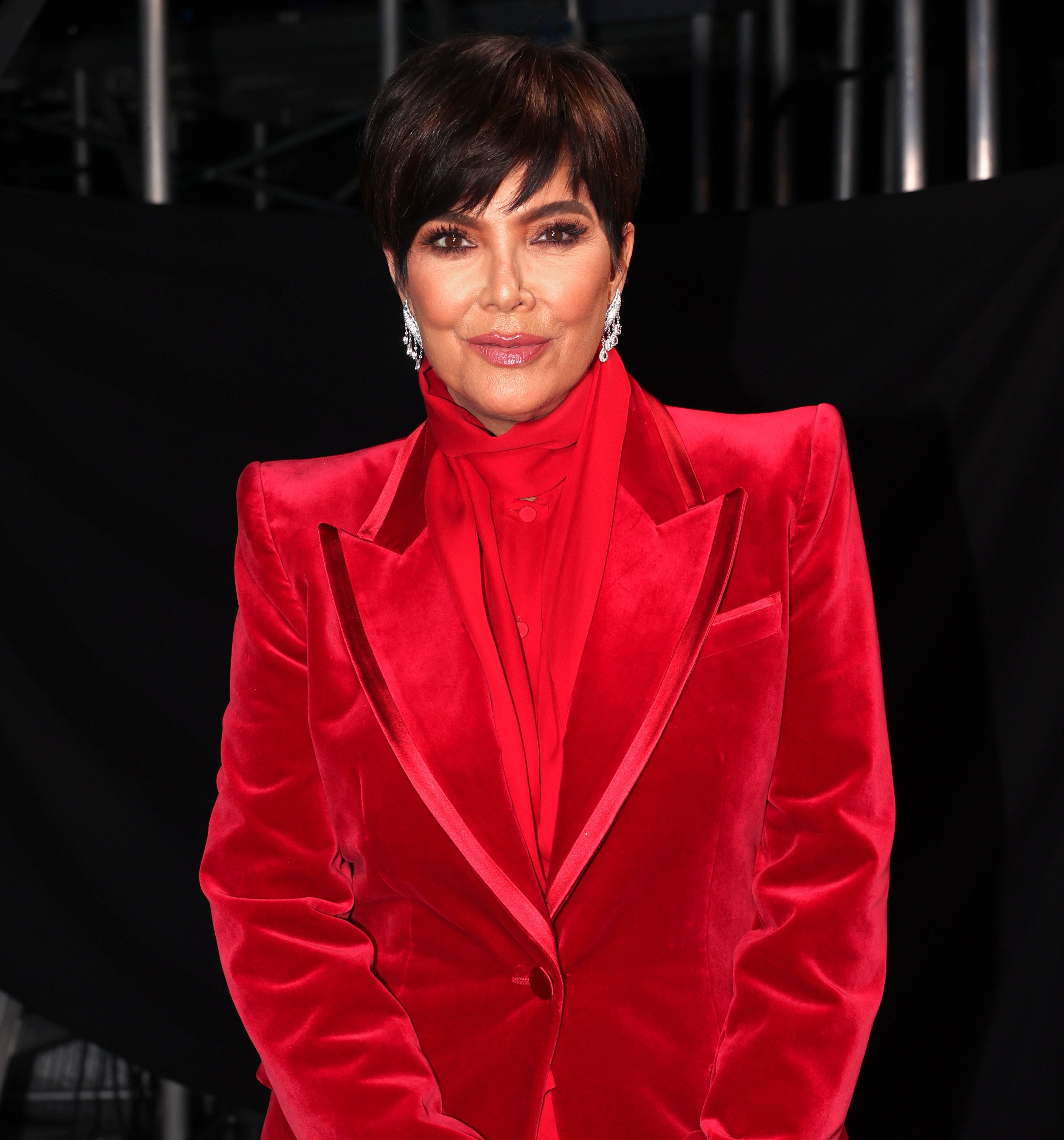 Kris Jenner attends the 2021 People&#x27;s Choice Awards