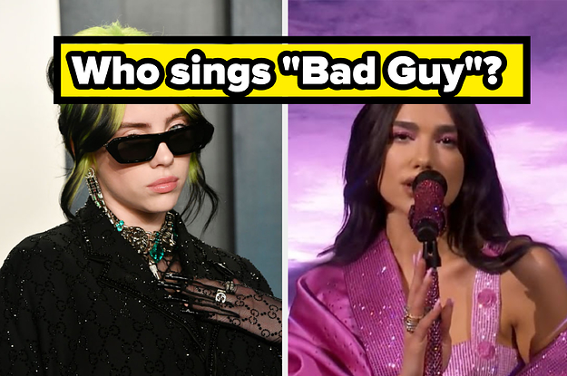 Do You Know Who Sings These Popular Songs?