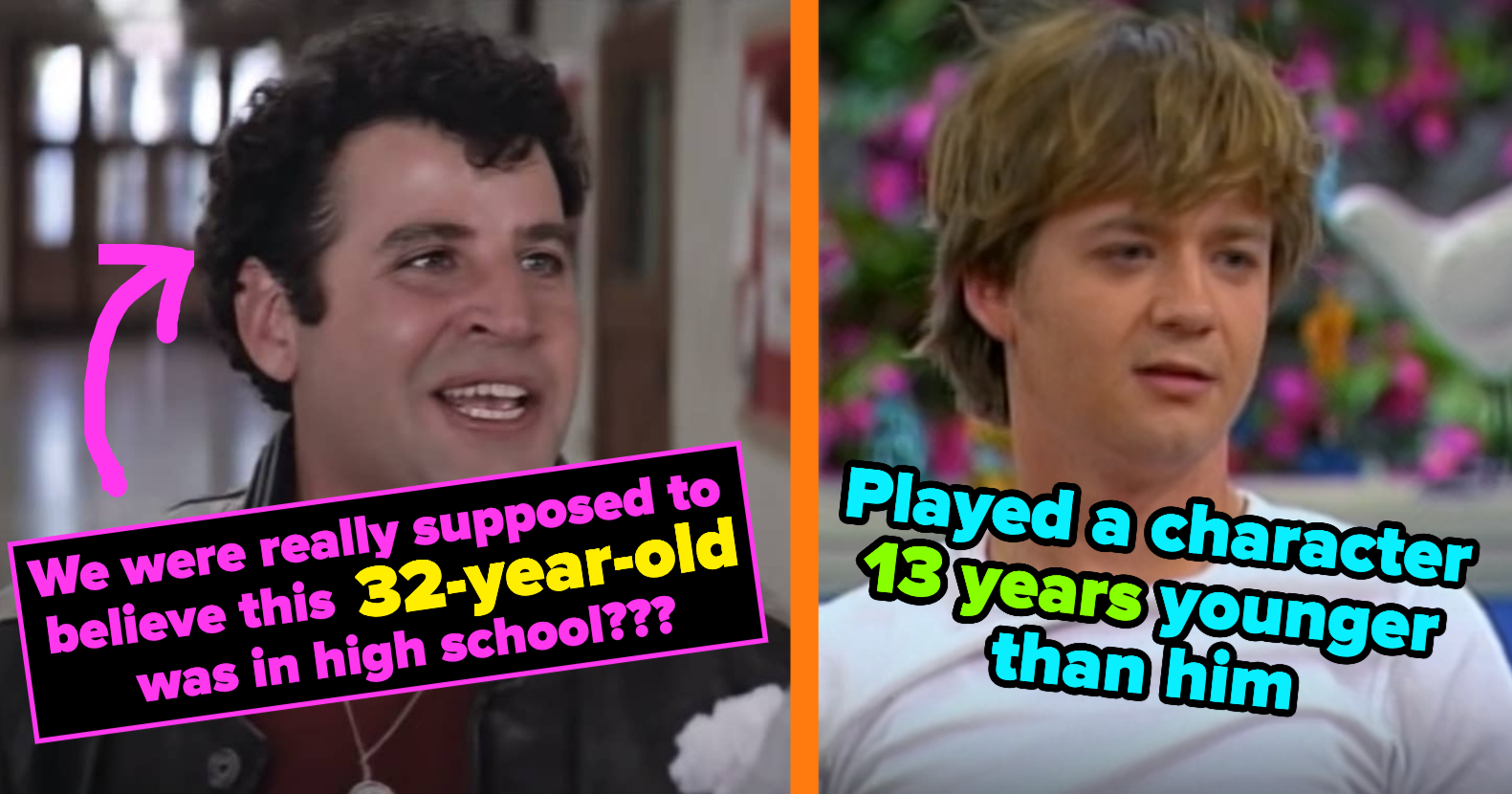Here Are The Real Ages Of The Actors Who Played High School