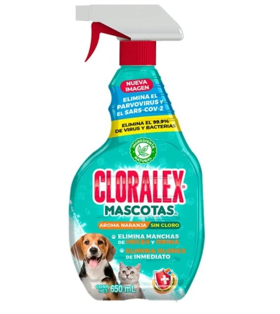 Líquido para eliminar olor de mascotas