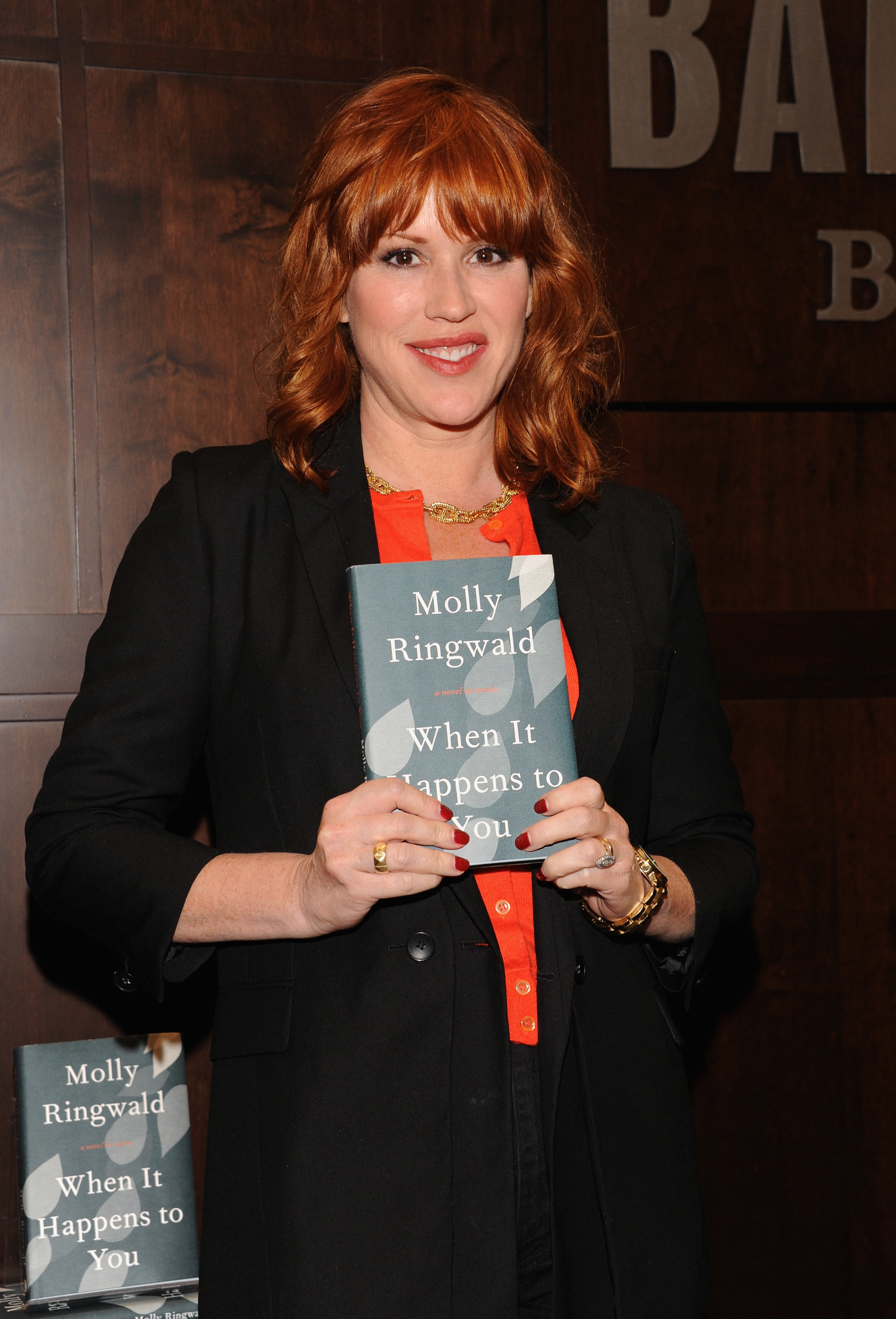 Actress Molly Ringwald poses at book signing For &quot;When It Happens To You: A Novel In Stories&quot;