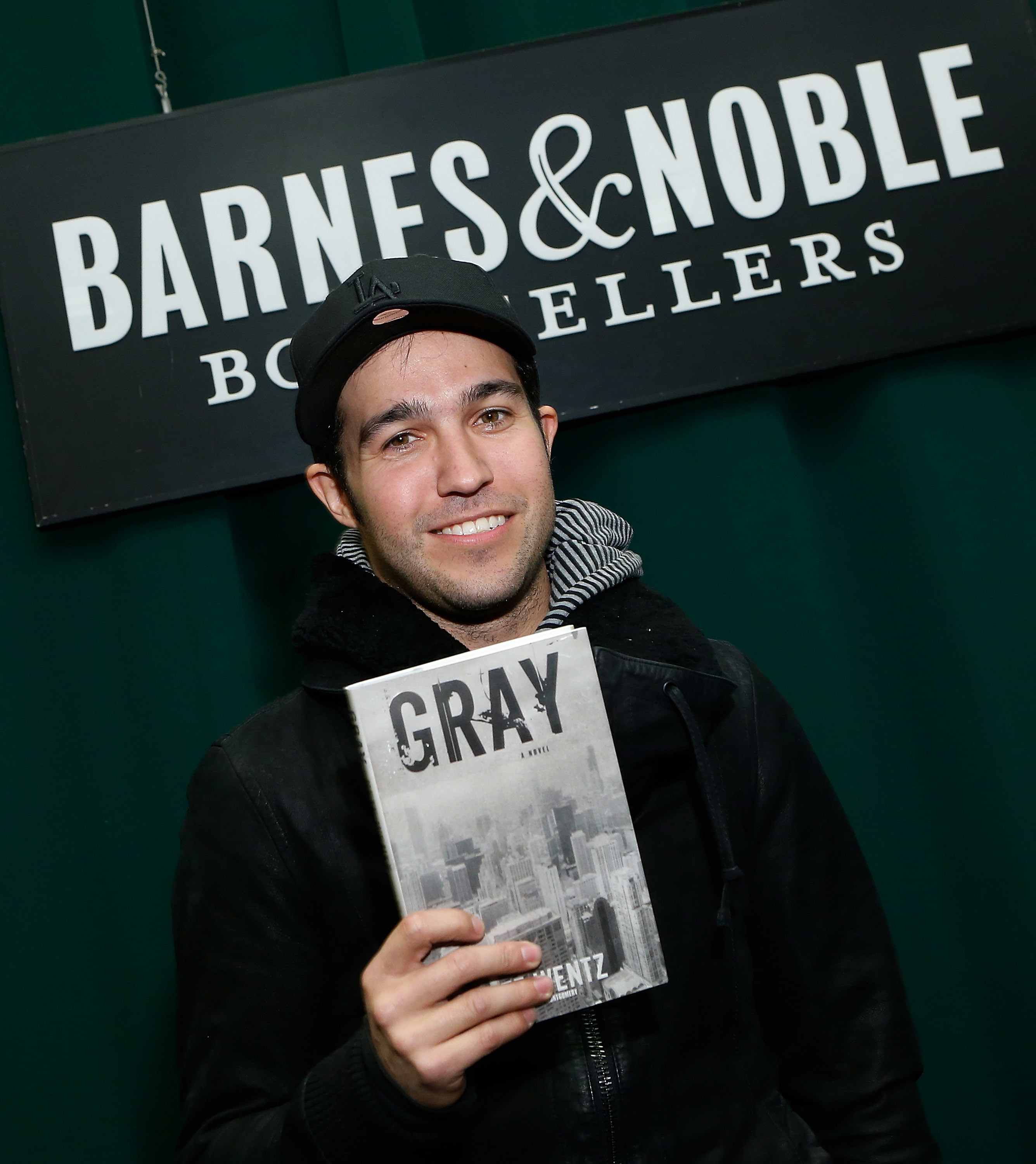 Pete Wentz promotes the new book &quot;Gray&quot; at Barnes &amp;amp; Noble Tribeca