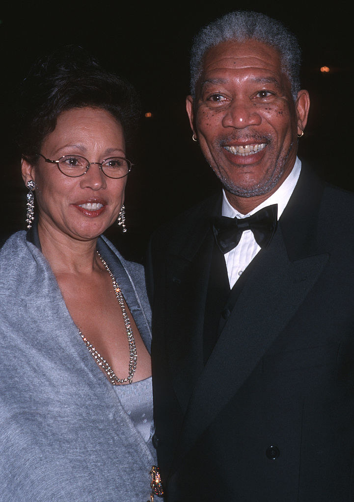 Morgan Freeman and Myrna Colley-Lee 8 years before their divorce