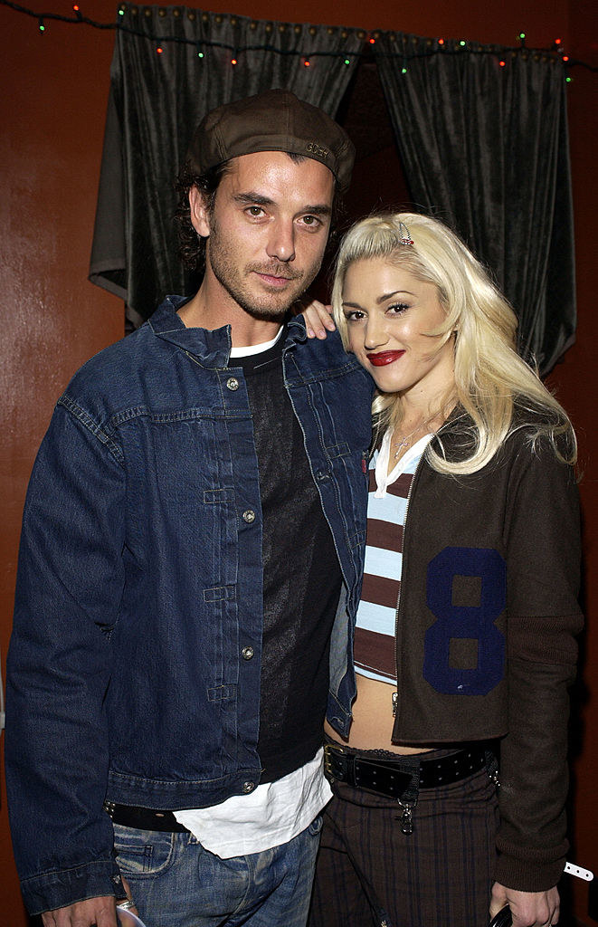 Gavin Rossdale and Gwen Stefani at a KROQ event