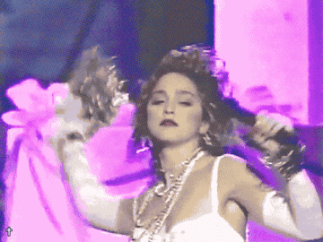 Madonna performing &quot;Like a Virgin&quot; at the &#x27;84 VMAs