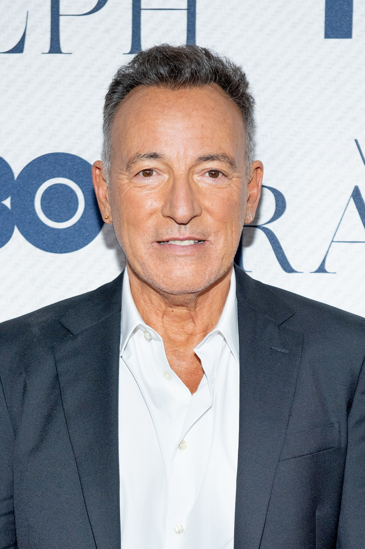 Closeup of Bruce Springsteen
