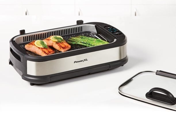 An image of an electric smokeless grill