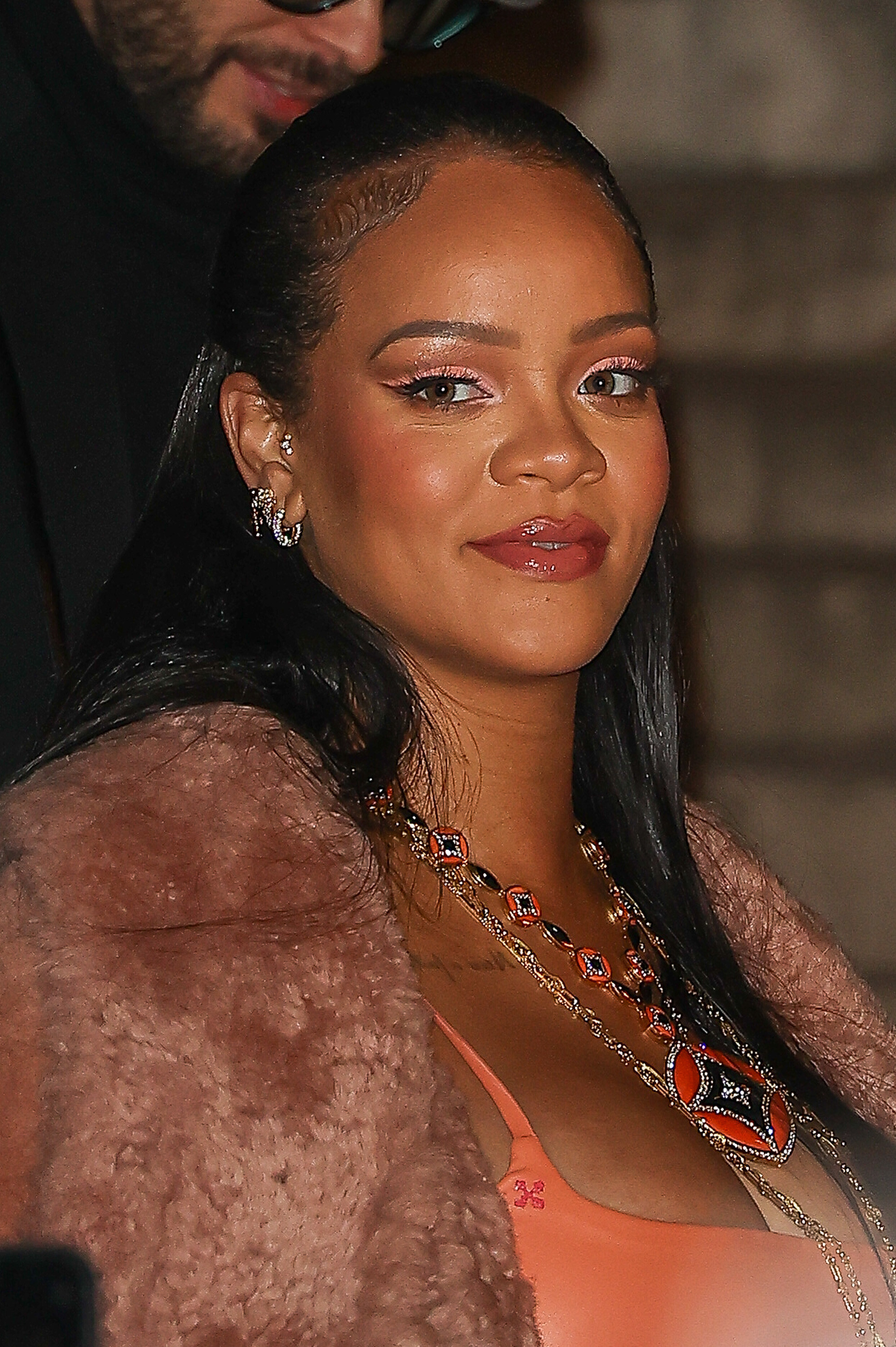 Rihanna smiling