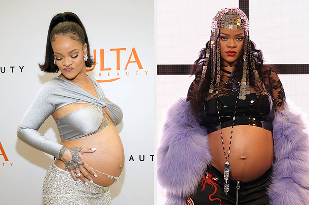 Rihanna Opened Up About Her Changing Body In The Third Trimester And Admitted “Everything Is A Challenge” After Being Praised For Revolutionizing Pregnancy Beauty Standards