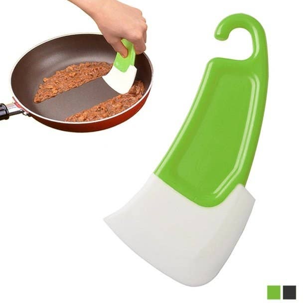 Silicone Pan Scraper Dish Cleaning Spatula Bowl Scraper Dish Scraper Non  Scratch Kitchen Cleaning Tool for Cookware Countertop - AliExpress