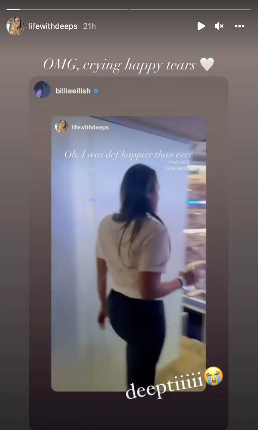 Billie Eilish Gives Shoutout To Love Is Blind's Deepti