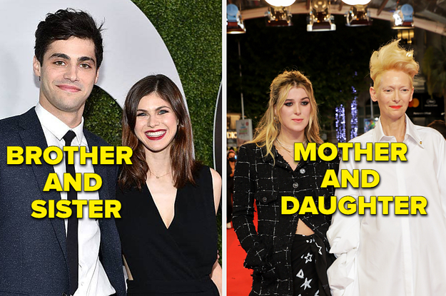 33 Sets Of Celebrities Who I'm 99% Sure You Either Didn't Know Or Totally Forgot Are Related