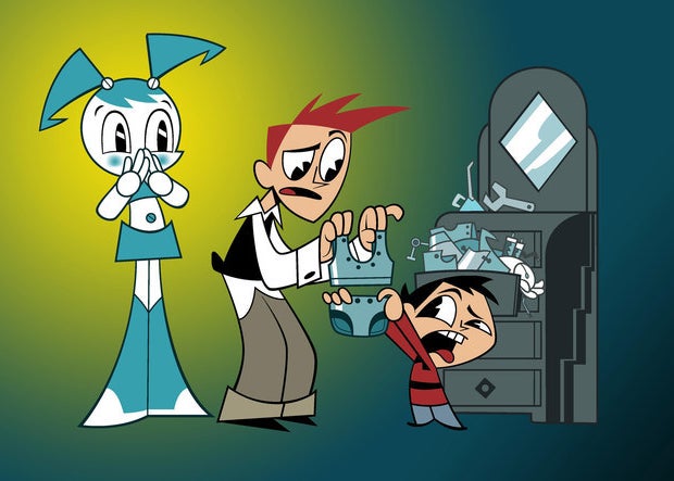 Jenny, Brad, and Tuck on My Life as a Teenage Robot