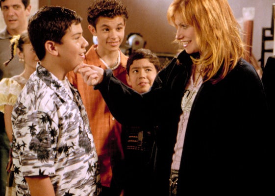 The brothers with singer Vitamin C on The Brothers Garcia