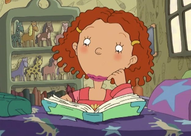 Ginger writing in her diary in As Told by Ginger