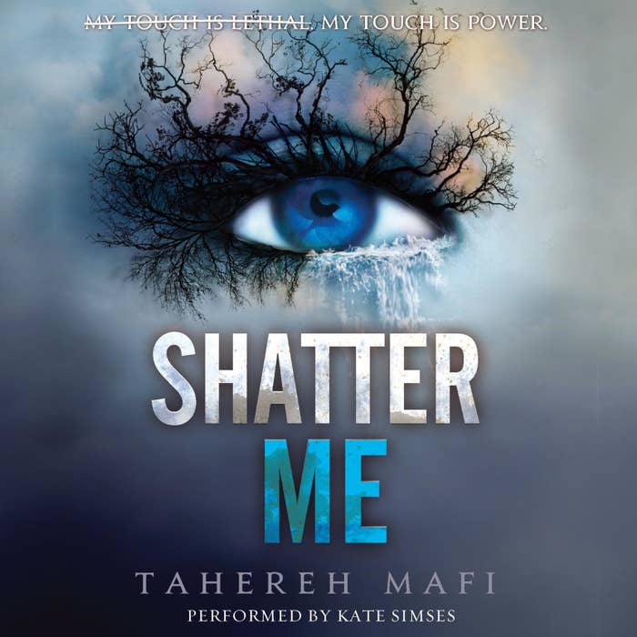 This is the cover for Tahreh Mafi&#x27;s first book in the Shatter Me series. 