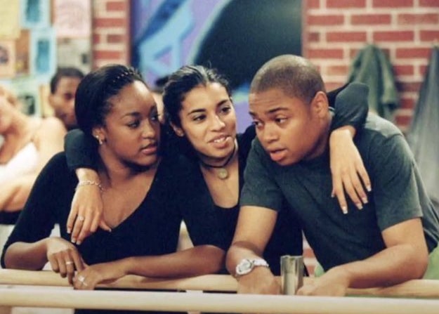 Taina and her friends in Taina