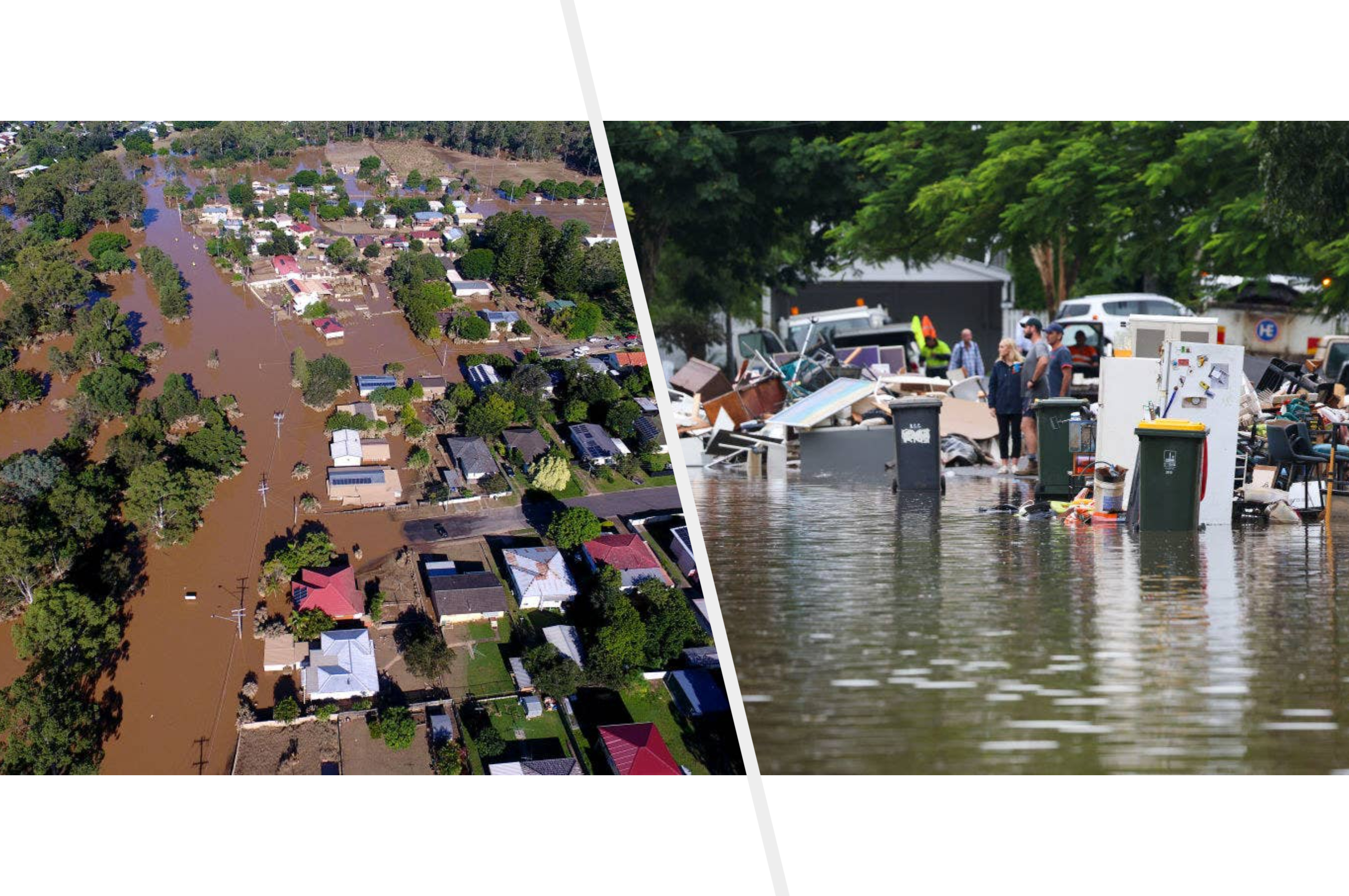 写真】2022年2月からの大雨で、大規模な洪水。オーストラリア東部